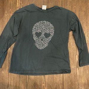 Zara Girls Skeleton Long Sleeves